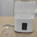 Free-Bap Milk Bottle Steam Sterilizer Dryer With Illuminated Screen Displays